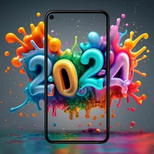 سنة جديدة سعيدة GIF 2024
