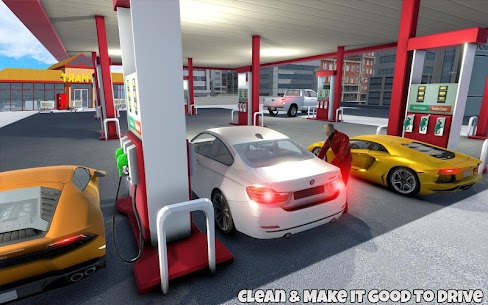 Real Car Wash Job  Gas Station Car Parking Games Apk 2
