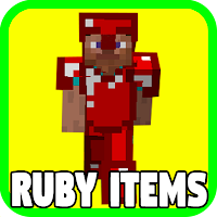 Ruby Items Mod Minecraft PE