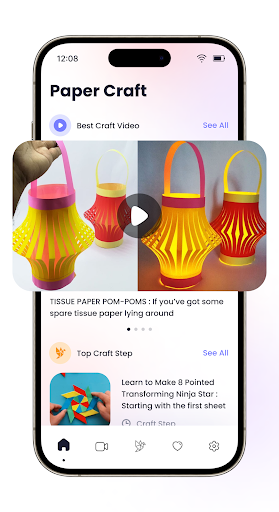 DIY Paper Craft - Step by Step Screen 2