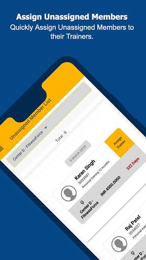 Fitnessforce for Business Screen 3