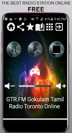 Android application GTR.FM Gokulam Tamil Radio Tor screenshort