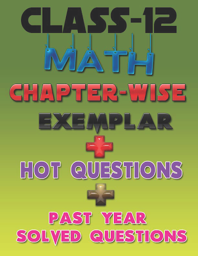 Android application Class 12 Math Exemplar Solutio screenshort
