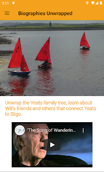 Yeats Unwrapped in Sligo preview screenshot