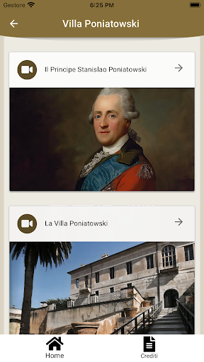 Museo Villa Poniatowski in LIS Screen 3