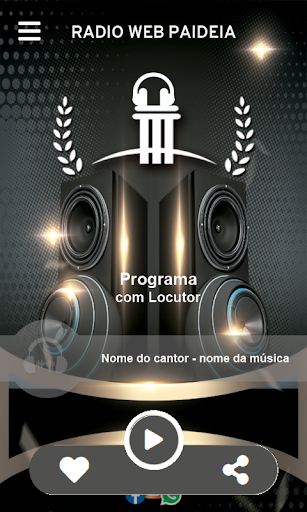 Rádio Web Paideia Screen 2