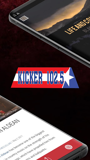 Screenshot of Kicker 102.5