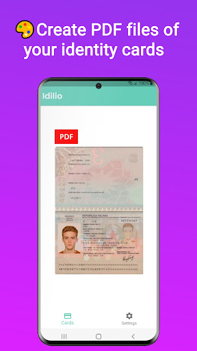 Idilio - identity card wallet Screen 2