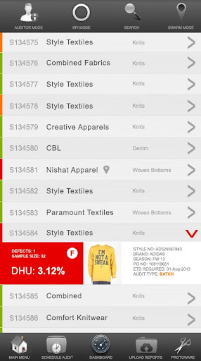 QUONDA® Manager Screen 2