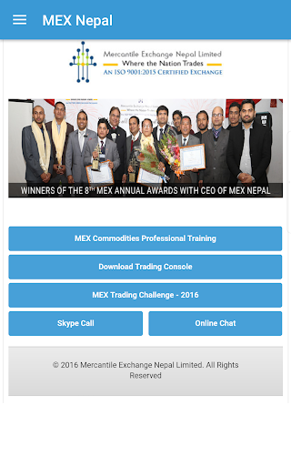 Android application MEX Nepal screenshort