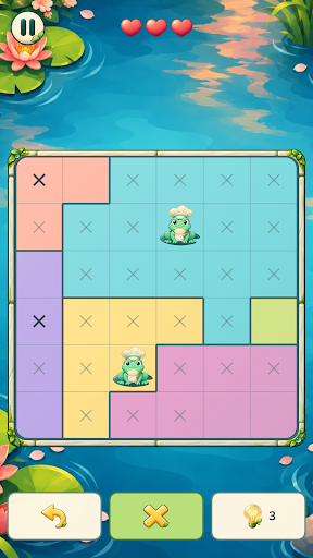 Frog Garden: Logic Puzzles screenshot