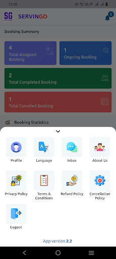 Servingo Serviceman Screen 3