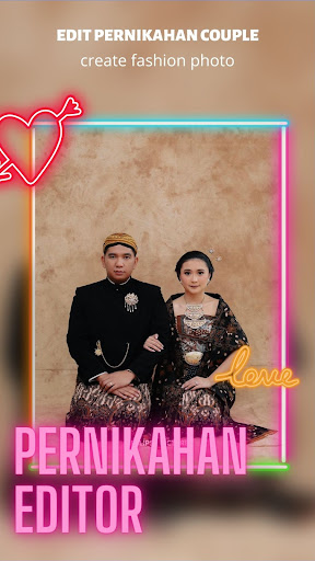 Android application Edit Wedding Couple Photo Suit screenshort