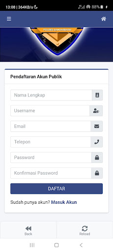 CANGKAL POLRES BANJAR BARU Screen 2
