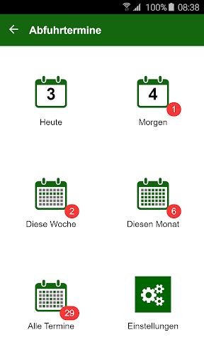 Abfall App OL Stadt Oldenburg Screen 3