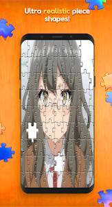 Teen Art Girl Anime Puzzle