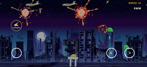 Android application Air Defence screenshort