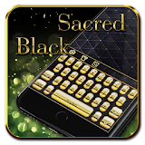 Sacred Black Sharp Keyboard icon