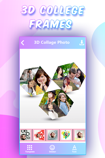 3D Collage Photo Editor