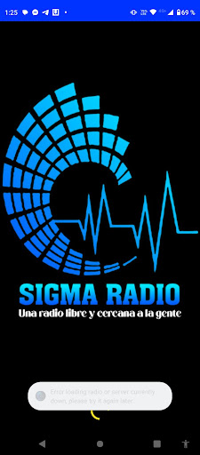 Android application SIGMA RADIO screenshort