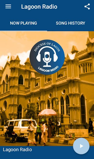 Android application Lagoon Radio screenshort