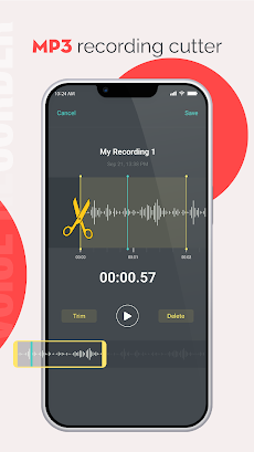 Androidの音声Recorder-オーディオレコーダーのおすすめ画像3