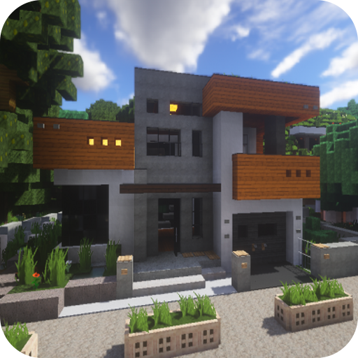 Casa Moderna Fácil/Simple Modern House Minecraft Map