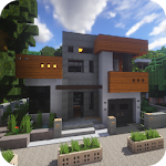Cover Image of Download Mod Modern House Map For Minec  APK