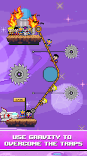 Rope Pixel Master: Rescue Hero Screenshot
