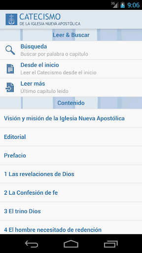 Vista previa de la aplicación