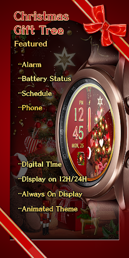 Christmas Gift Tree_Watchface Screen 2