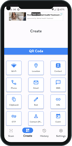 QR Code & Barcode Scanner Screen 2