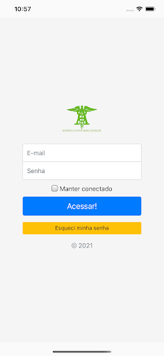 Android application Ayres Contabilidade screenshort