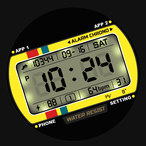 JJ-Digital032 Watch Face logo