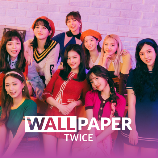 TWICE HD Wallpaper logo