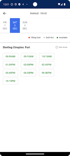 Sterling Cineplex Screen 3