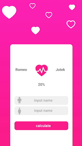 Kalkulator Cinta Screen 2