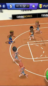 Captura de Pantalla 4 Slam Dunk Hoop Basketball Race android