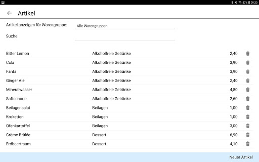 Kasse  SmartCafe Professional
