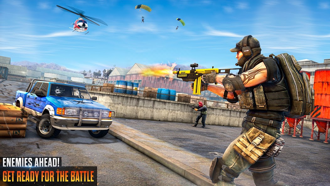 Modern Commando Shooting 3D : Free Shooting Games 1.0 APK + Мод (Unlimited money) за Android