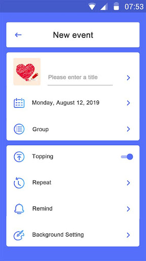 Calendar Countdown - Daily Reminder, To Do List