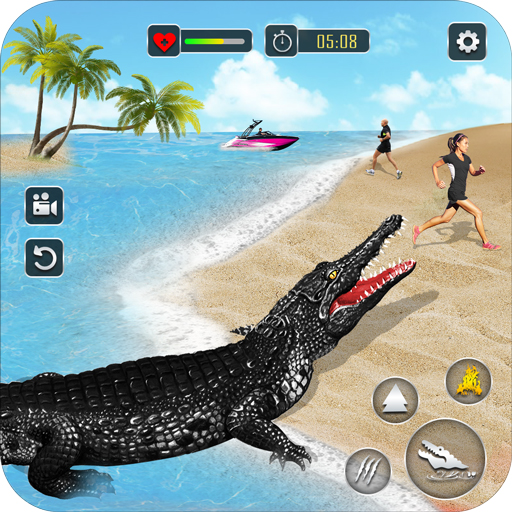 Hungry Animal Crocodile Attack  Icon