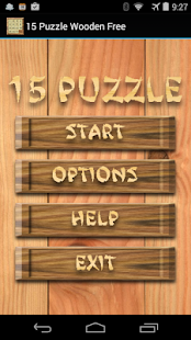 15 Puzzle Wooden Free