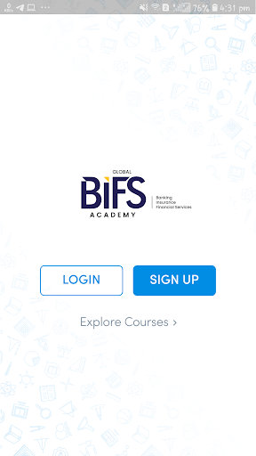 Android application Global BIFS Academy screenshort