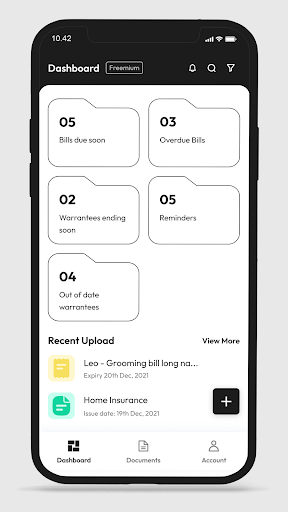 Android application Fold & File screenshort