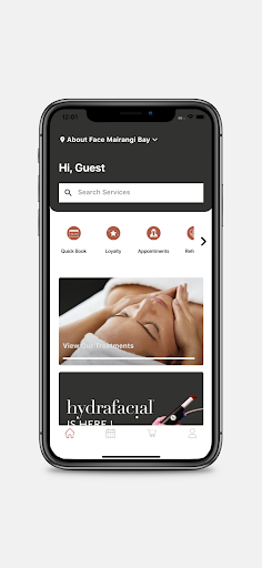 Android application About Face screenshort