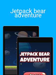 Jetpack Bear Adventure Game