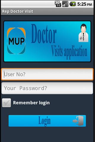 Android application MUP Doctor Location screenshort