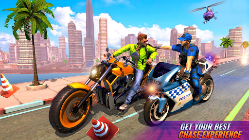 Police Bike City Crime Chase Mod3