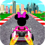 Race Mickey RoadSter Minnie icon